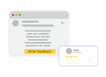 Collect reviews via email Email Share