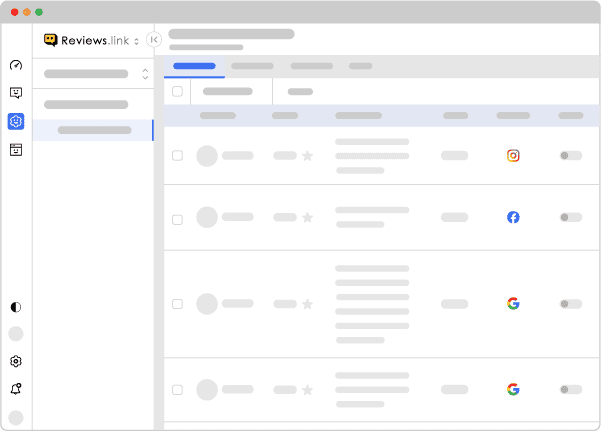 Reviews & Ratings Collect reviews on autopilot
