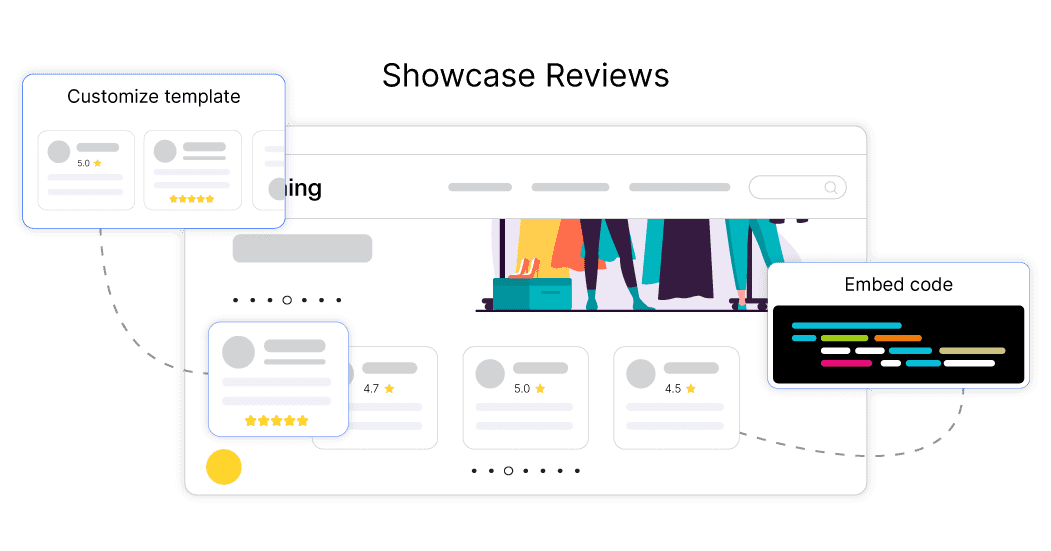 Display all your customer reviews